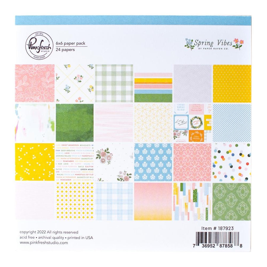 Pinkfresh Studio Lovely Blooms Puffy Stickers (PF204423)