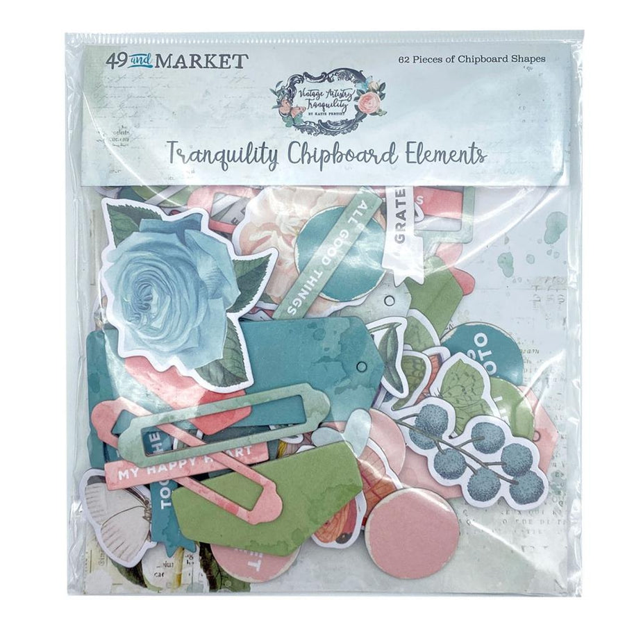 49 and Market Vintage Artistry Moonlit Garden Cluster Kit (VMG25637)