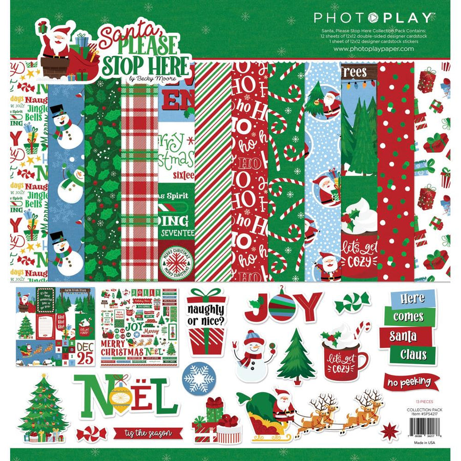 Echo Park - Happy Holidays Collection - Washi Tape - Festive Tree Fun