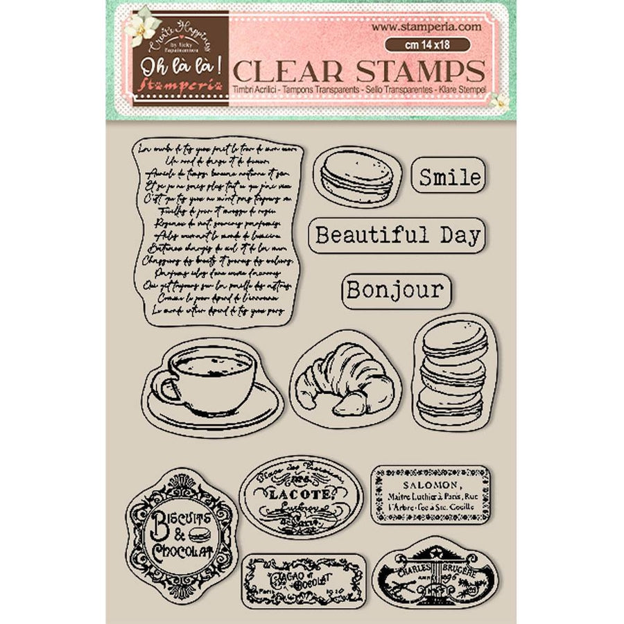 Stamperia Clear Stamps-Magic Forest Adventure