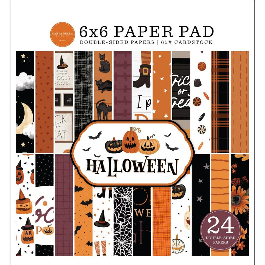 American Crafts Happy Halloween 6 x 8 Paper Pad 34024700 – Simon Says Stamp