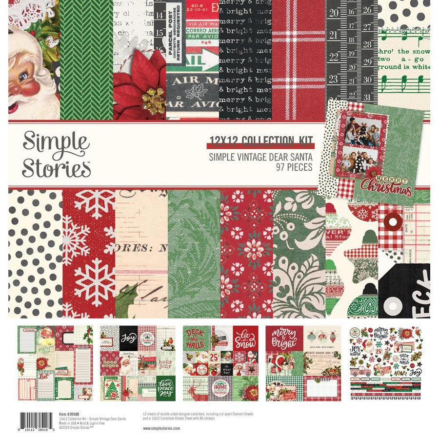 Simple Stories - Color Vibe - Evergreen - 12 x 12 Cardstock Paper