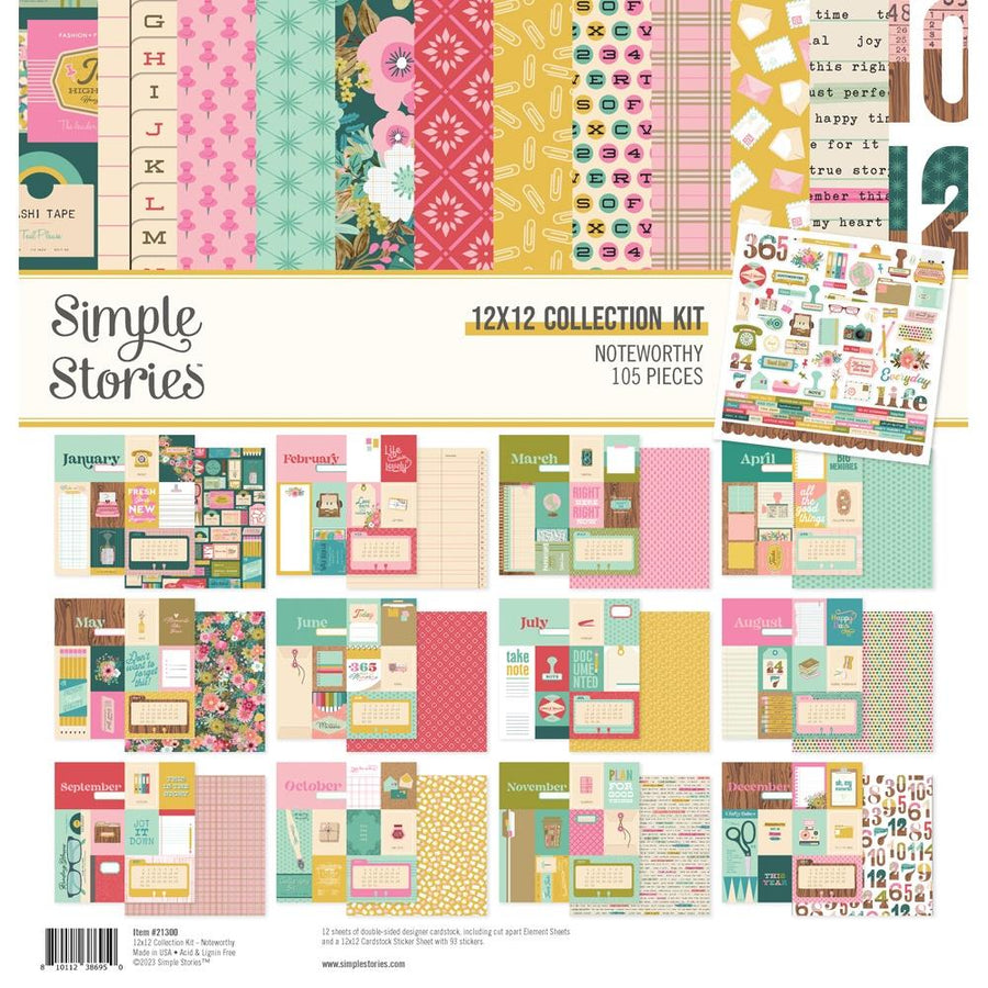 Simple Stories Simple Vintage Weathered Garden 12x12 Cardstock Stick –  Only One Life Creations