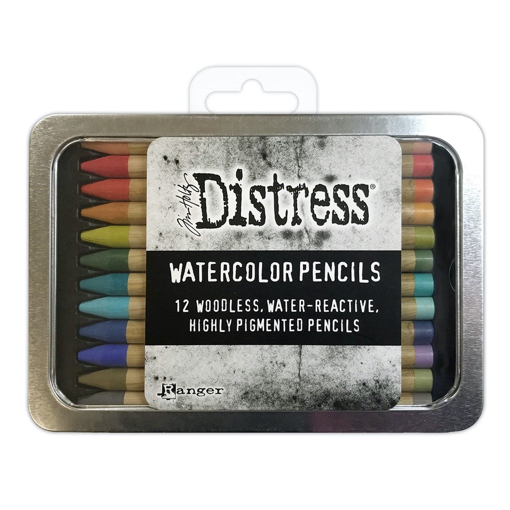 Tim Holtz Distress Watercolor Pencils, Set #3, 12/Pkg (TDH76643)