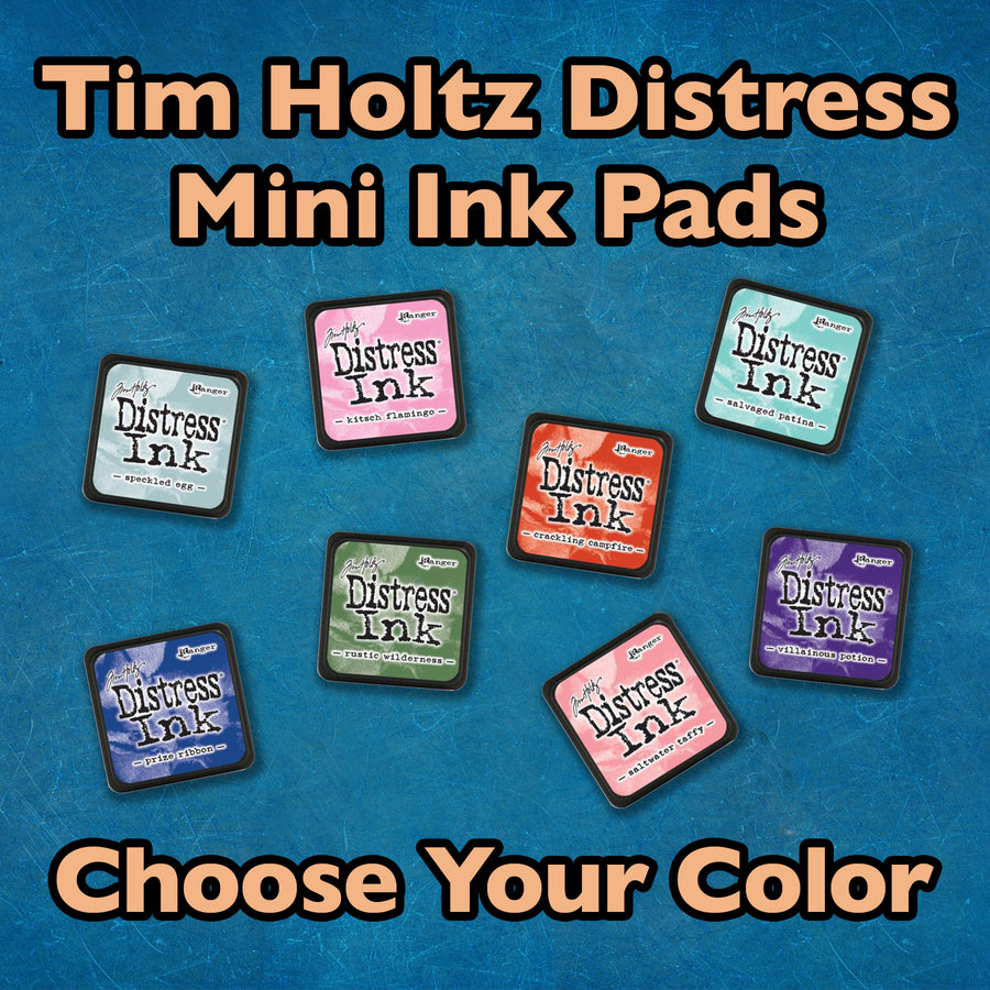 Tim Holtz Distress Mini Ink Pads 4/Pkg-Kit 17 