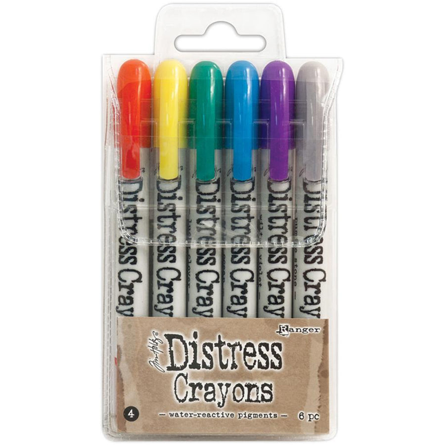 Tim Holtz Distress Crayons - Cracked Pistachio