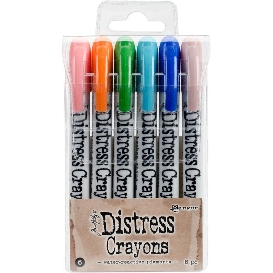 Tim Holtz Distress Crayons Lucky Clover
