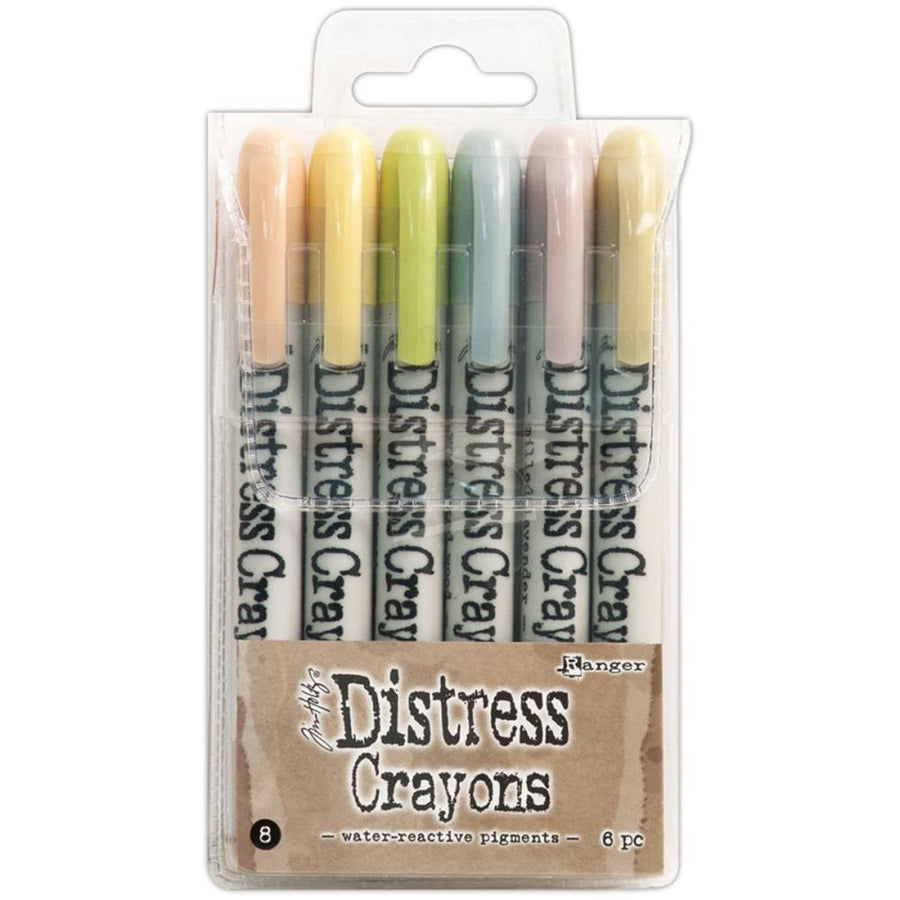 Tim Holtz Bundle of 63 Distress Crayons | Sets 1-11, Includes 2020 Releases  Speckled Egg, Crackling Campfire, Rustic Wilderness