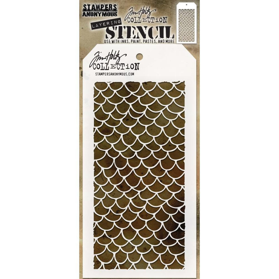 Tim Holtz Layering Stencil: Markings - THS160