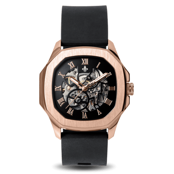 ralph christian rose gold watch