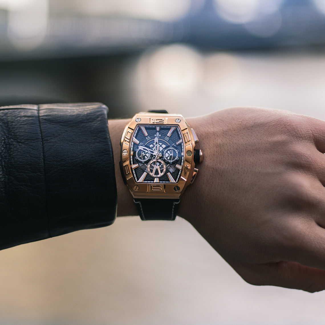 The Intrepid Chronograph - Rose Gold | Ralph Christian Watches