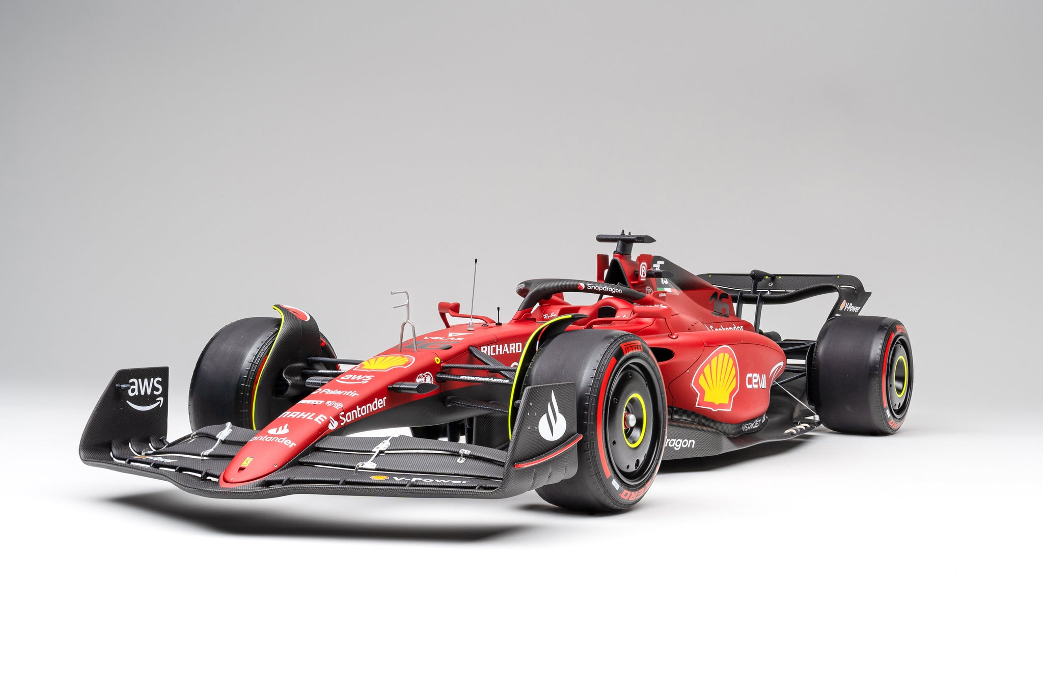 Ferrari F1-75 at 1:8 scale