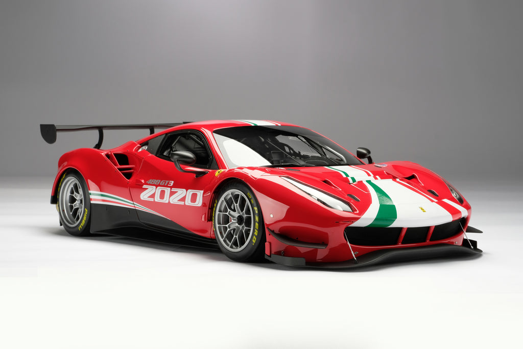 Ferrari 488 GT3 at 1:8 scale