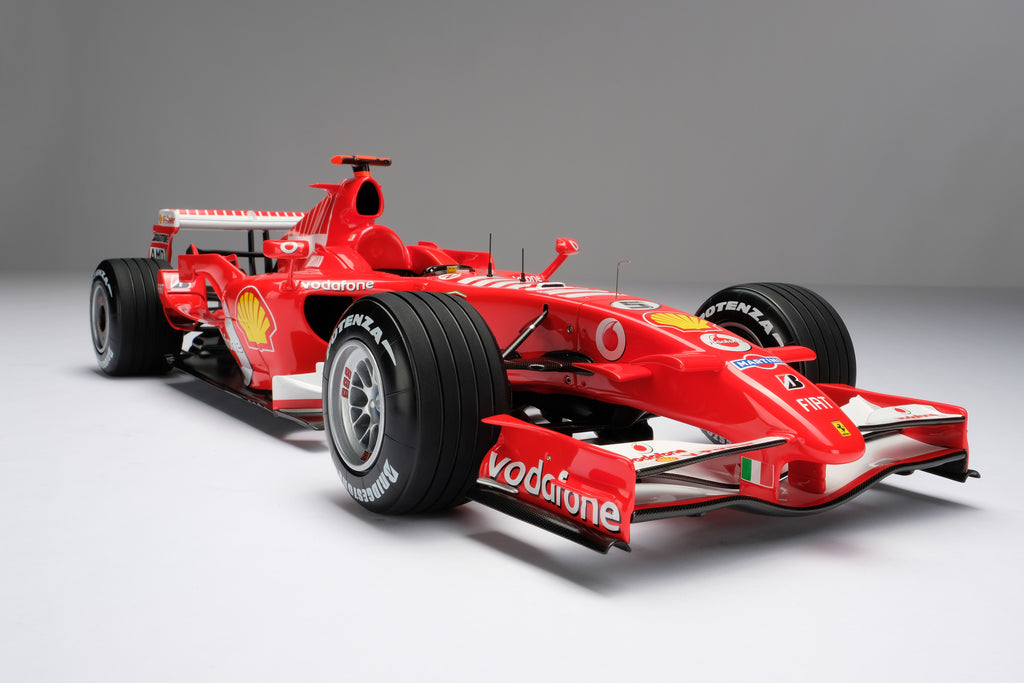 Ferrari 248 F1 race car at 1:8 scale