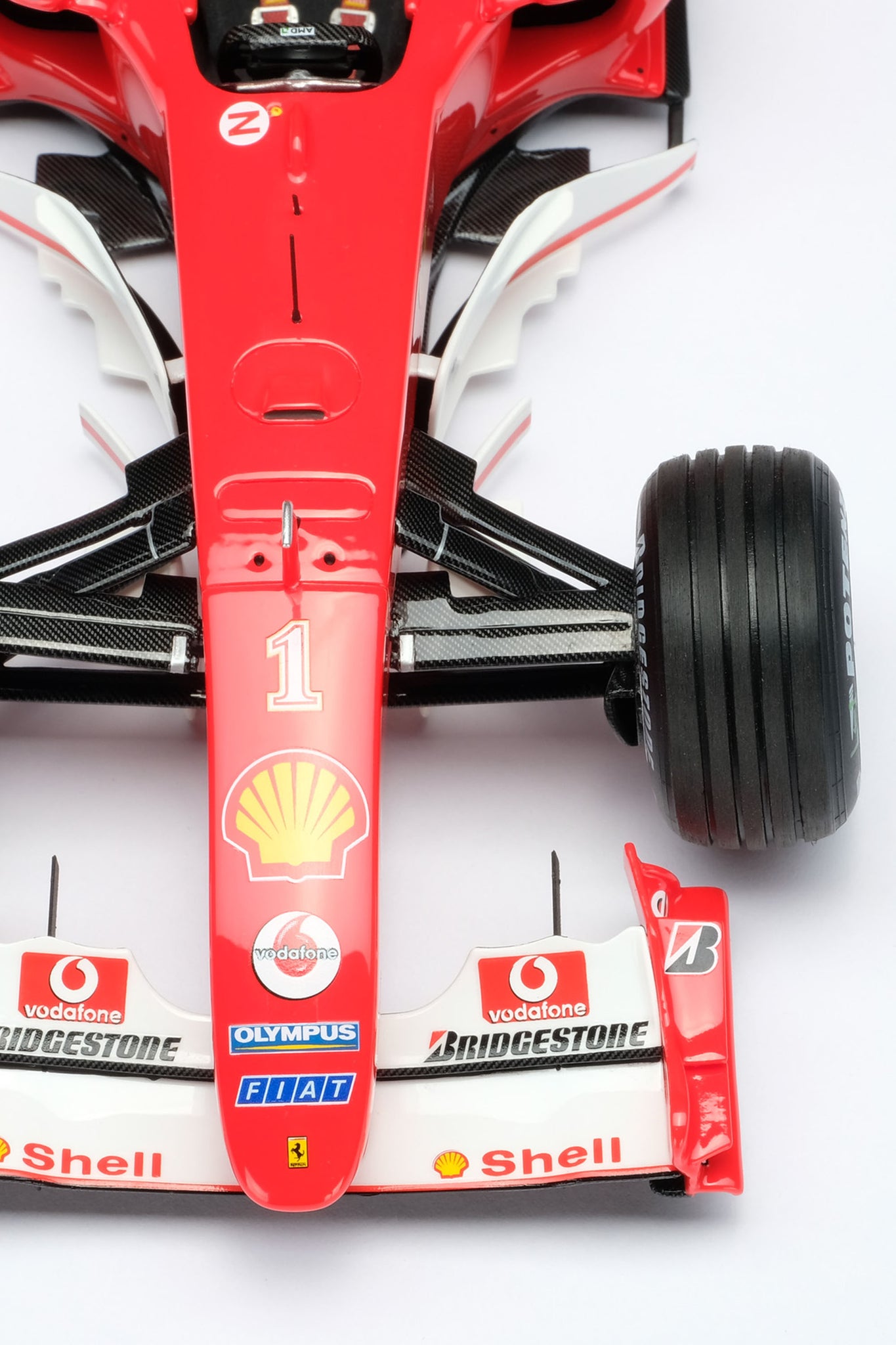 Ferrari F2004 at 1:18 scale