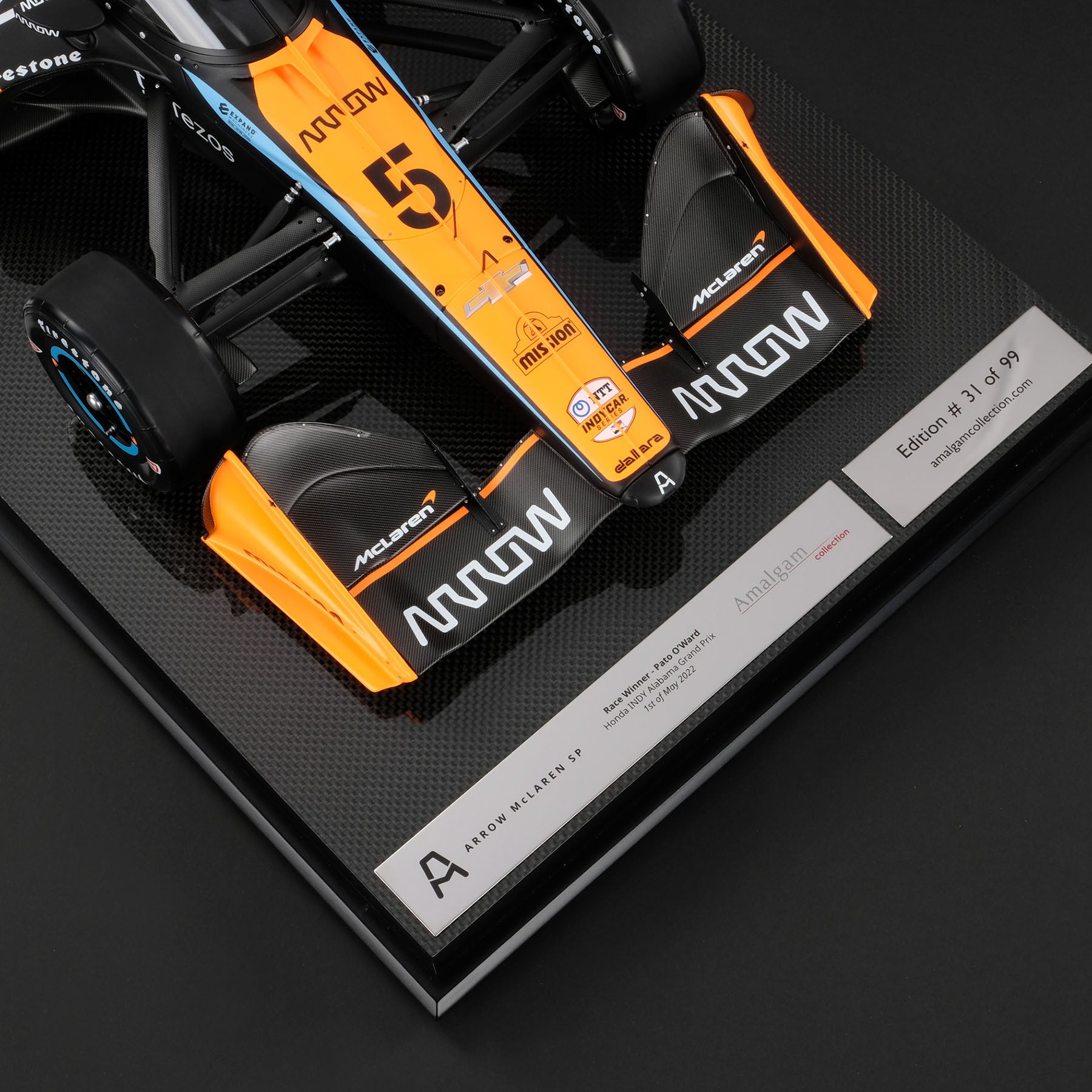 Arrow McLaren SP at 1:8 scale