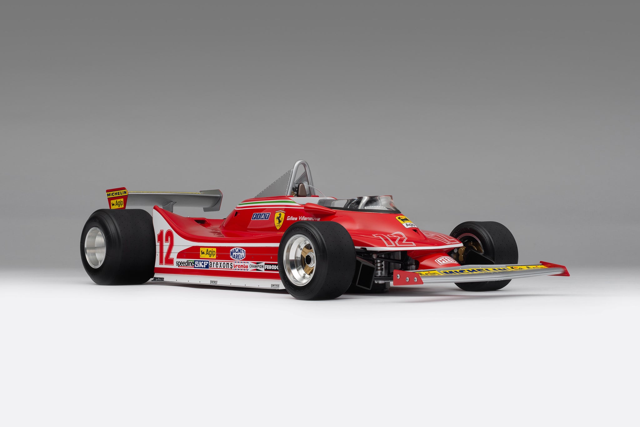 Ferrari 312 T4 race car at 1:8 scale