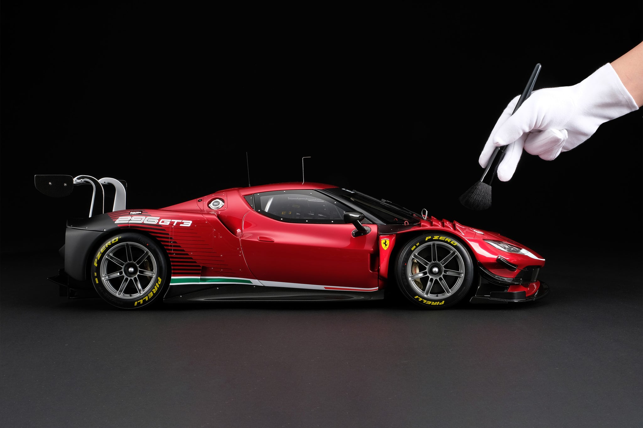 The Ferrari 499P at 1:8 scale