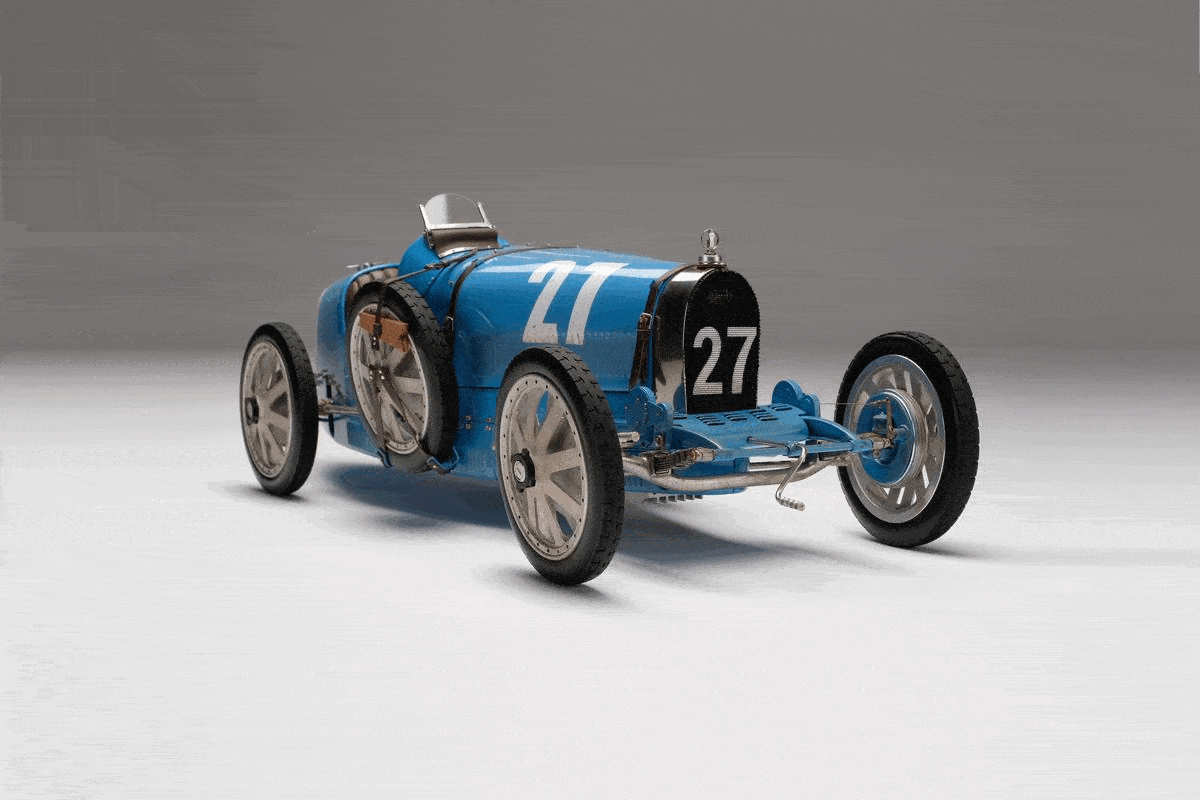 Bugatti Type 35 at 1:8 scale