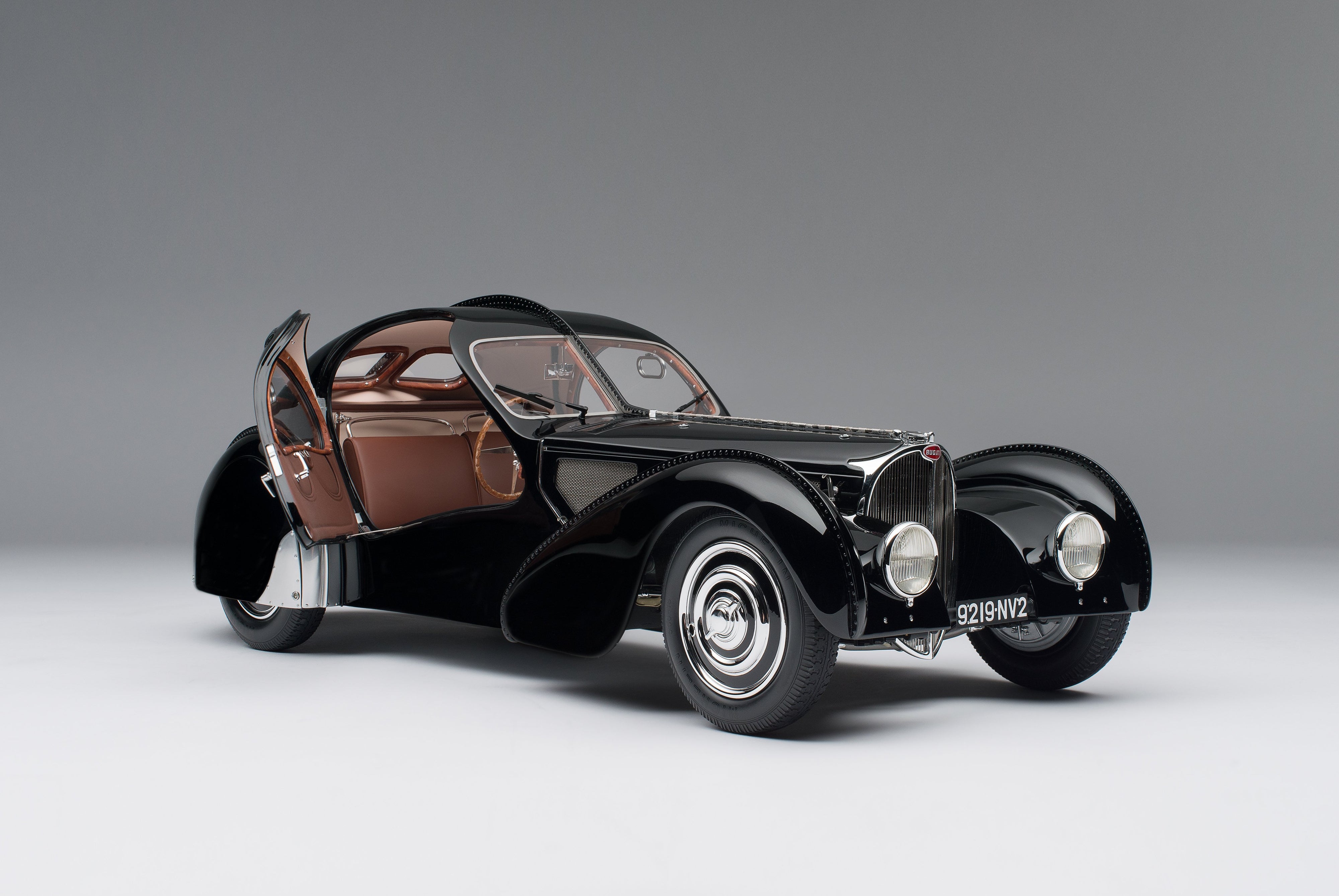 Bugatti 57sc Atlantic 1936 La Voiture Noire Amalgam Collection