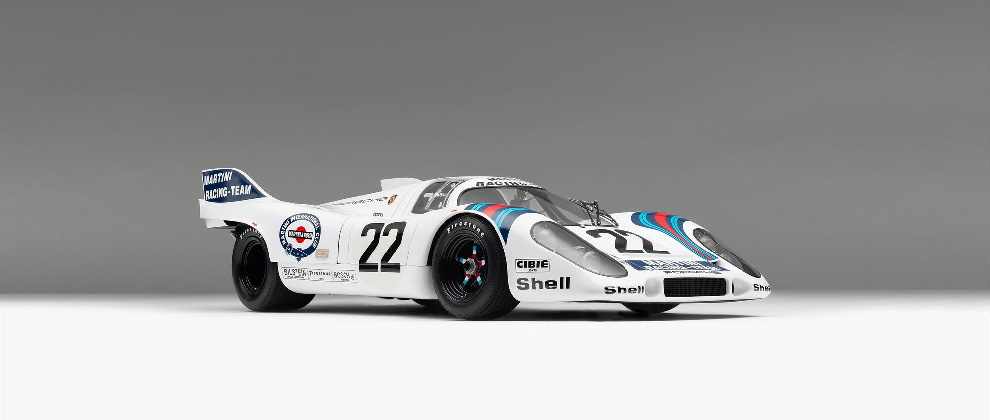 ポルシェ 917k 1971 年のル マンの勝者 マティーニ カラーリング Amalgam Collection