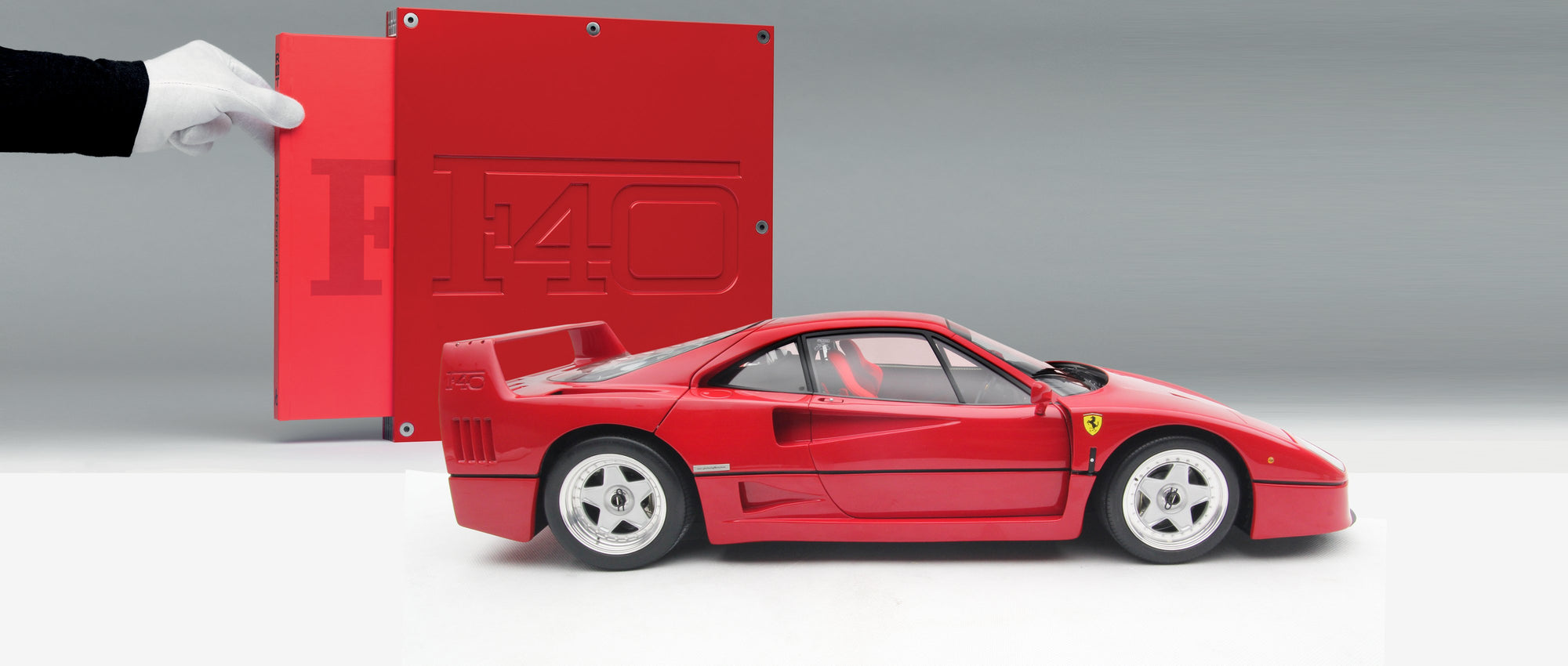 Ferrari F40 Edition Of 5 With R T Book Amalgam Collection