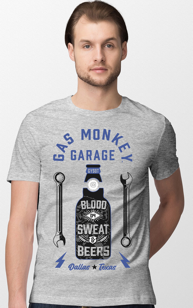 spanning duif straf Gas Monkey Garage Work & Play Officially Licensed Mens T-Shirt — Splashy