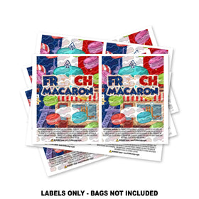 Mylar Bags - Plain Packaging - 1g 3.5g 7g 14g 28g- Strain Labels