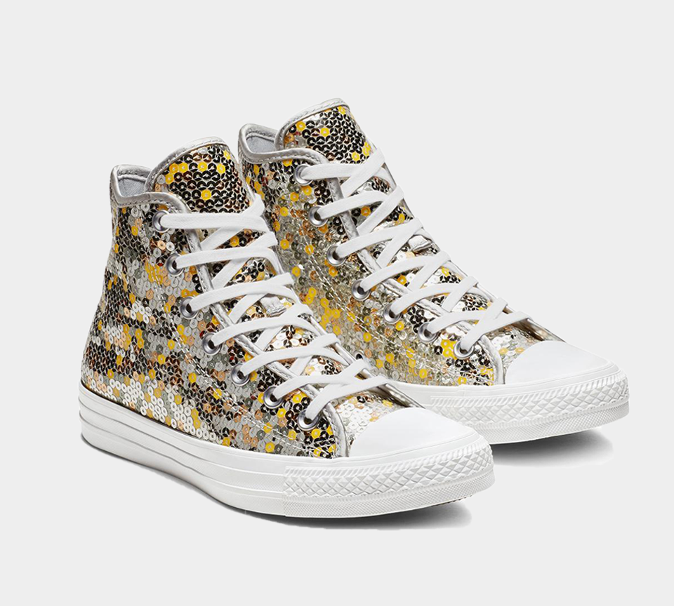 chuck taylor all star holiday scene sequin high top