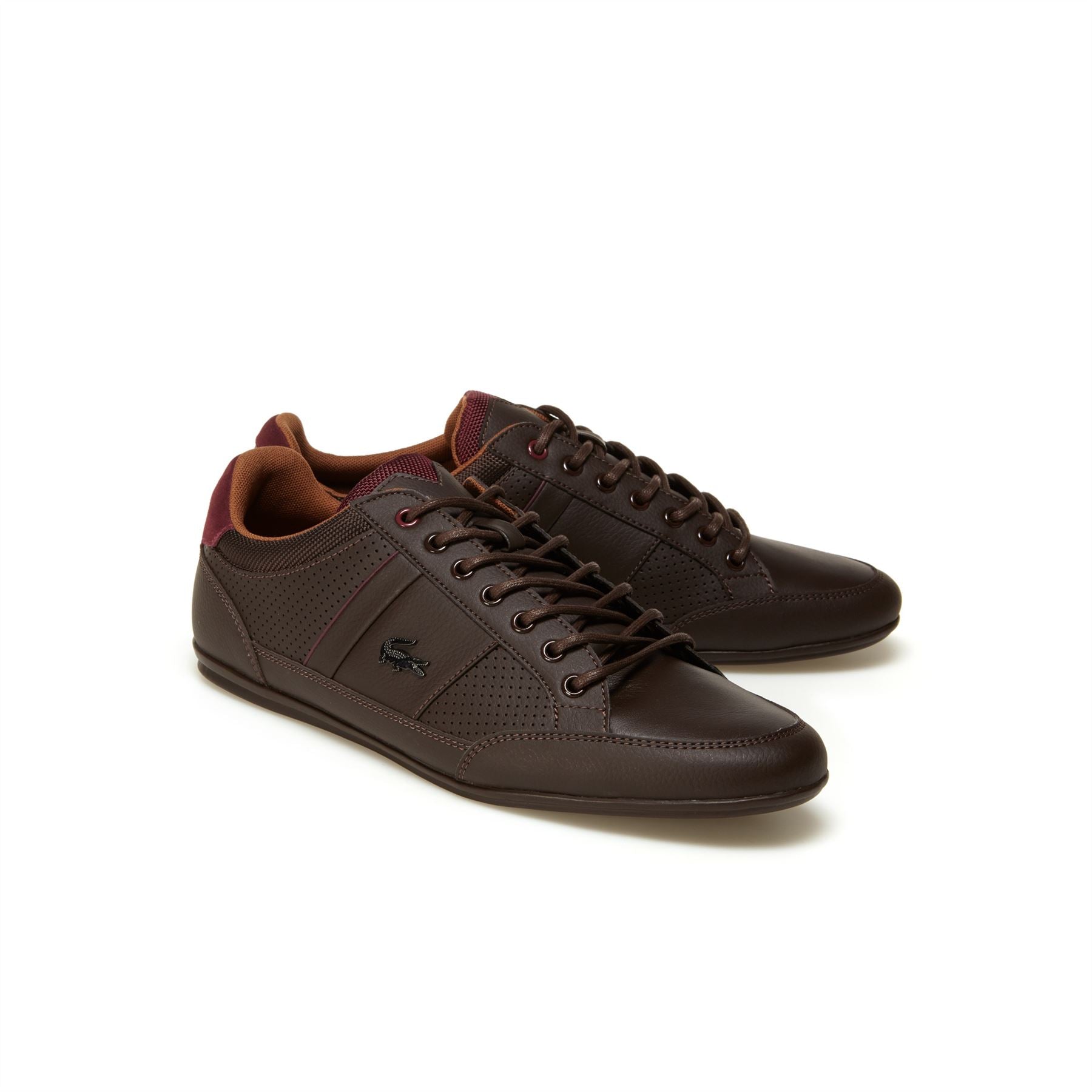 tan lacoste trainers