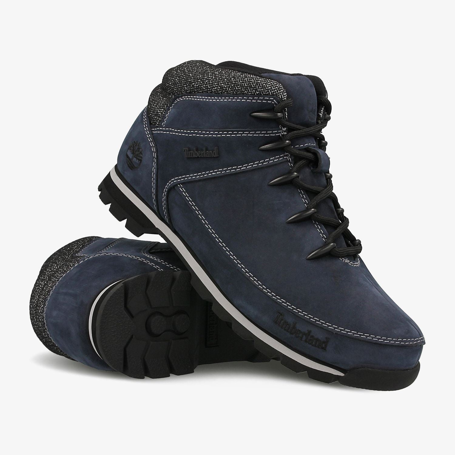timberland euro hiker boots blue