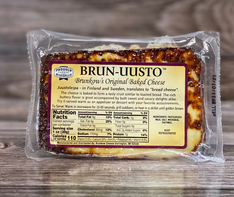Wisconsin Bru-Uusto Cheese