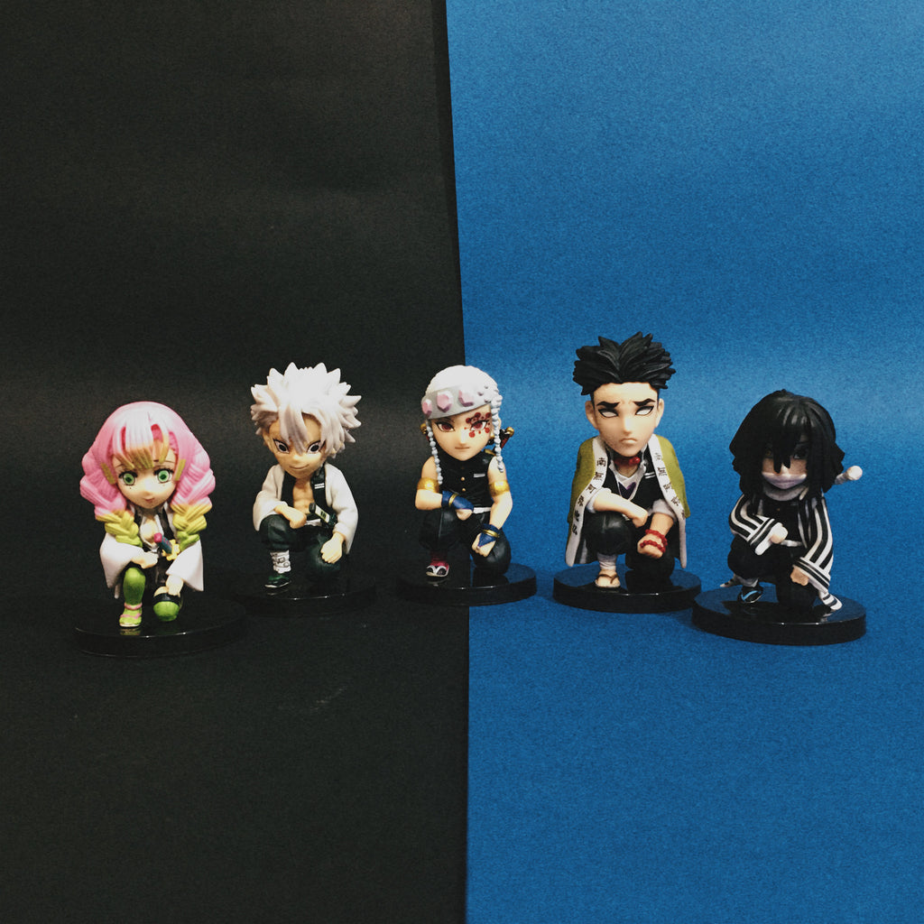 Demon Slayer Figures: Kimetsu no Yaiba World Collectable Figure vol.1 (Set  of 5)