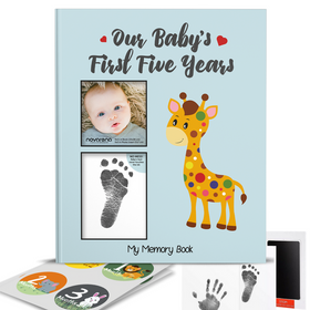 Baby Memory Book, Baby Scrapbook, Baby Journal