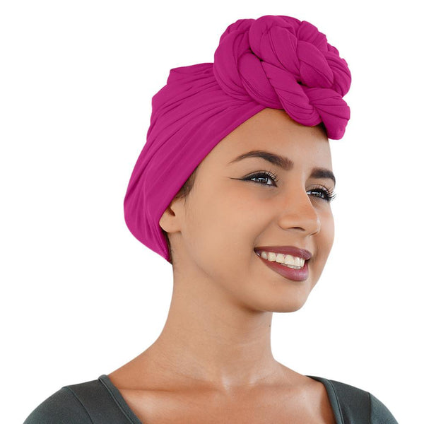 stretch jersey knit head wrap