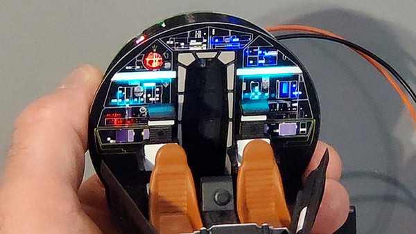 Cockpit Backlight LED Board Upgrade for DeAgostini Millennium Falcon