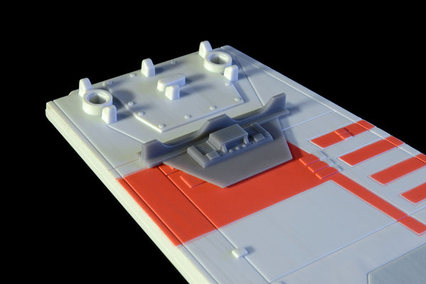 Plant-on accurate parts for 1/29 Revell X-Wing