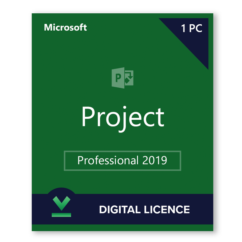 Microsoft Project Professional 2020 license