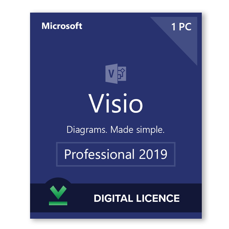 Buy Visio Professional 19 Digital Delivery Licencedeals Com