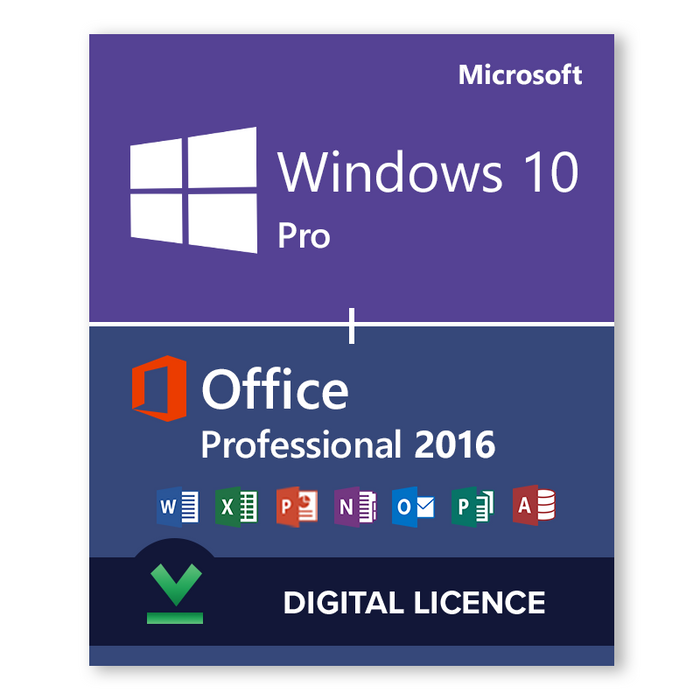 frecuentemente físico Eficacia Compre Windows 10 Pro + Office Professional 2016 | LicenceDeals.com