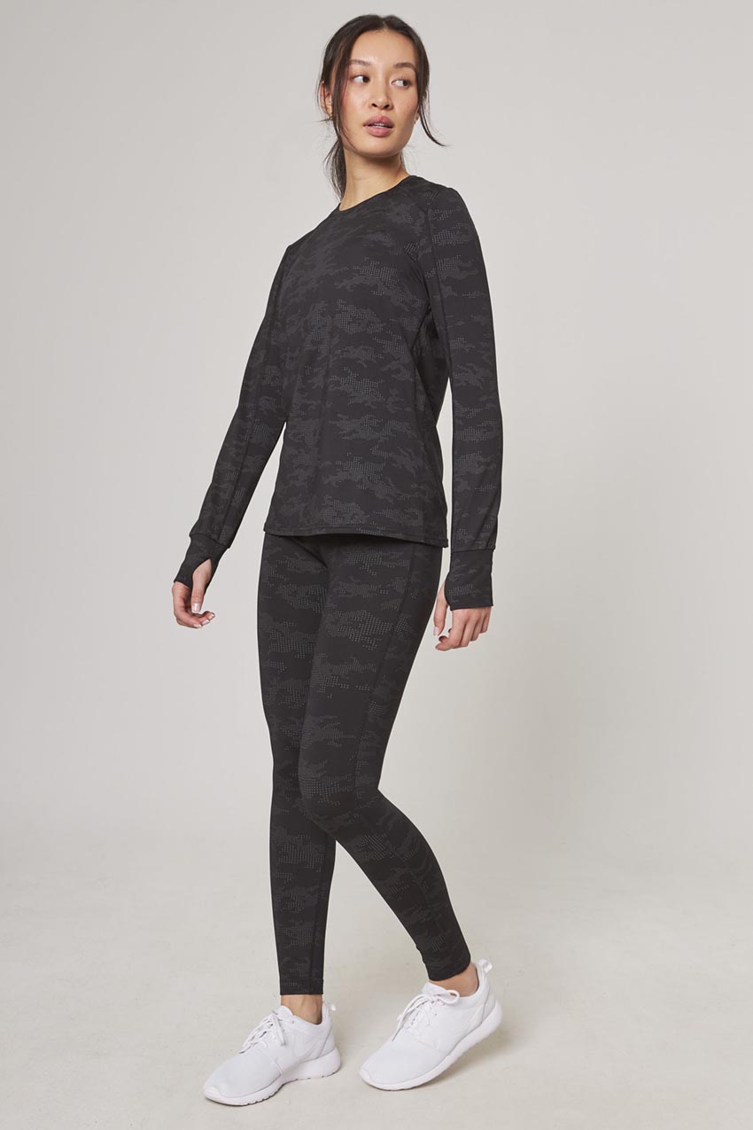 Women's Jacquard Cold Gear Legging – Mondetta USA