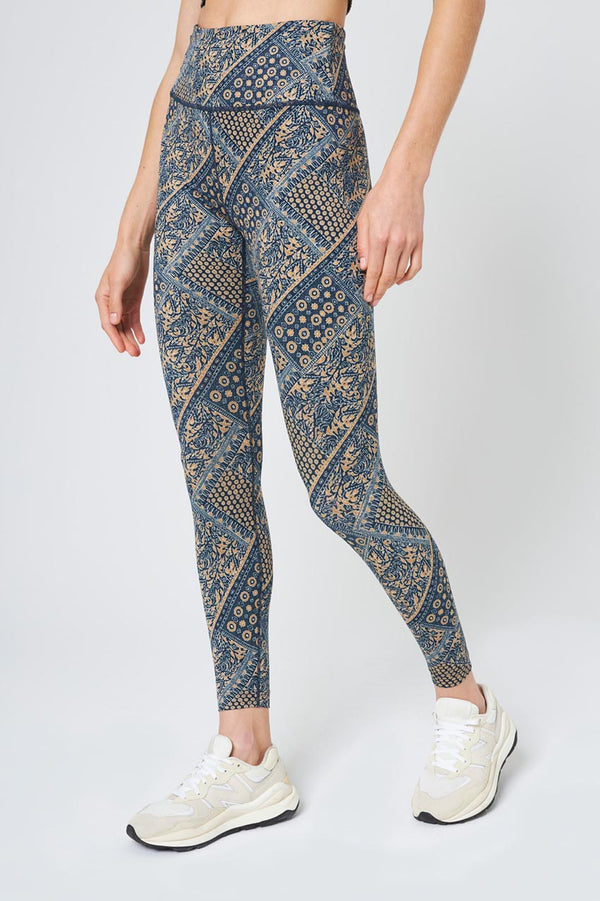 MPG Sport Explore High-Waisted Printed Peached Leggings 25-inch