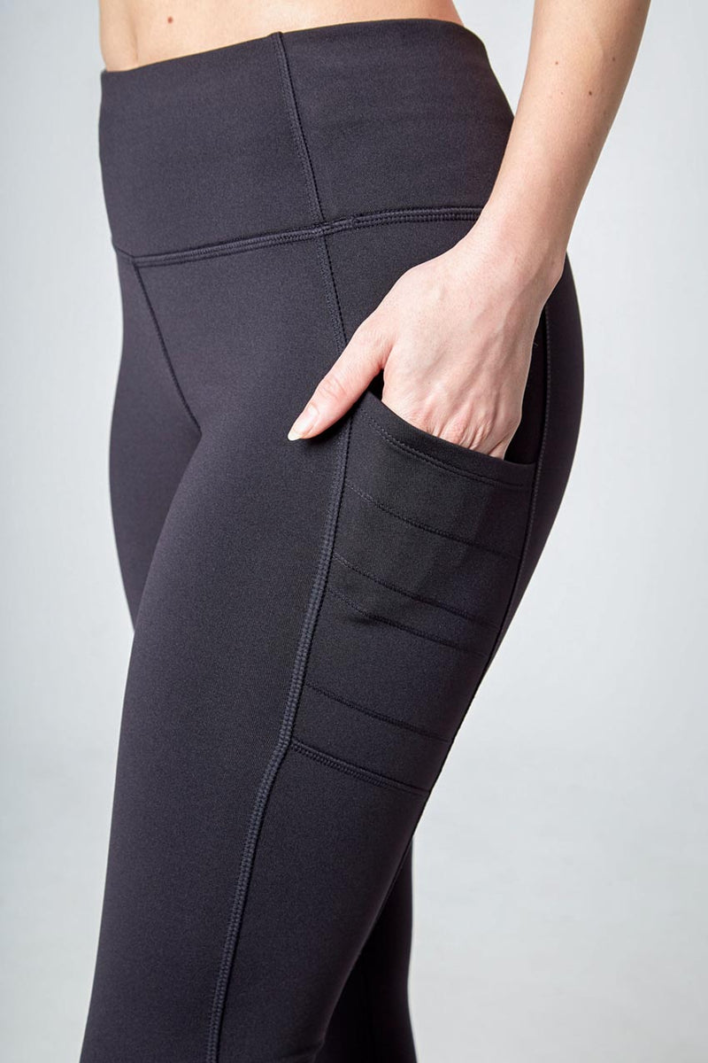 Mondetta Ladies' Moisture Wicking Ultra-Soft Jogger Pants Black