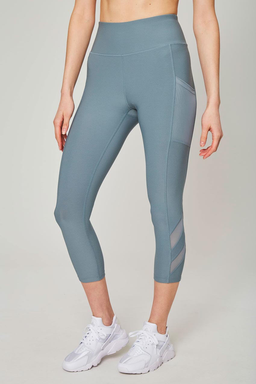 Mondetta, Pants & Jumpsuits, Mondetta Small Leggings Performance Luxury  Womens Mesh Calf Athletic