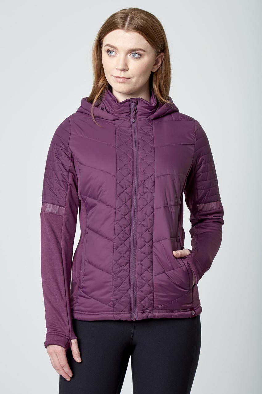 MONDETTA OUTDOOR PROJECT Transitional Quilted Shirt Jacket - Snap Front,  Insulated - Save 47%
