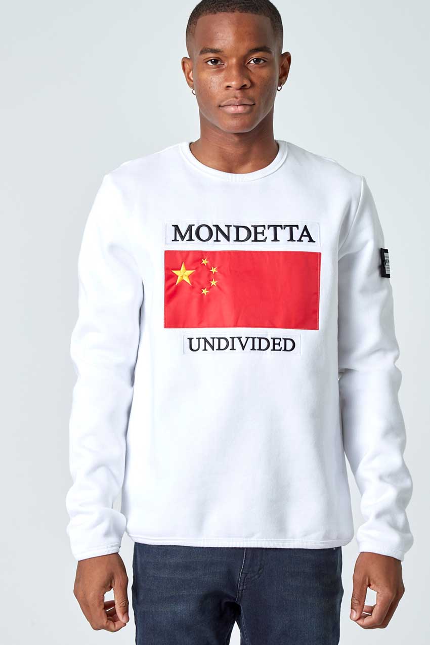 Mondetta Sport Canada Spellout Biglogo Embroidery Crewneck Sweatshirt  Mondetta Sport Canada Pullover Sweatshirt Size M 