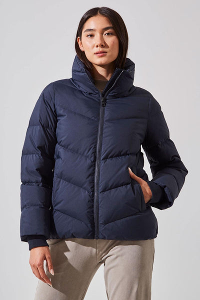 mpg whiteout down-filled puffer jacket