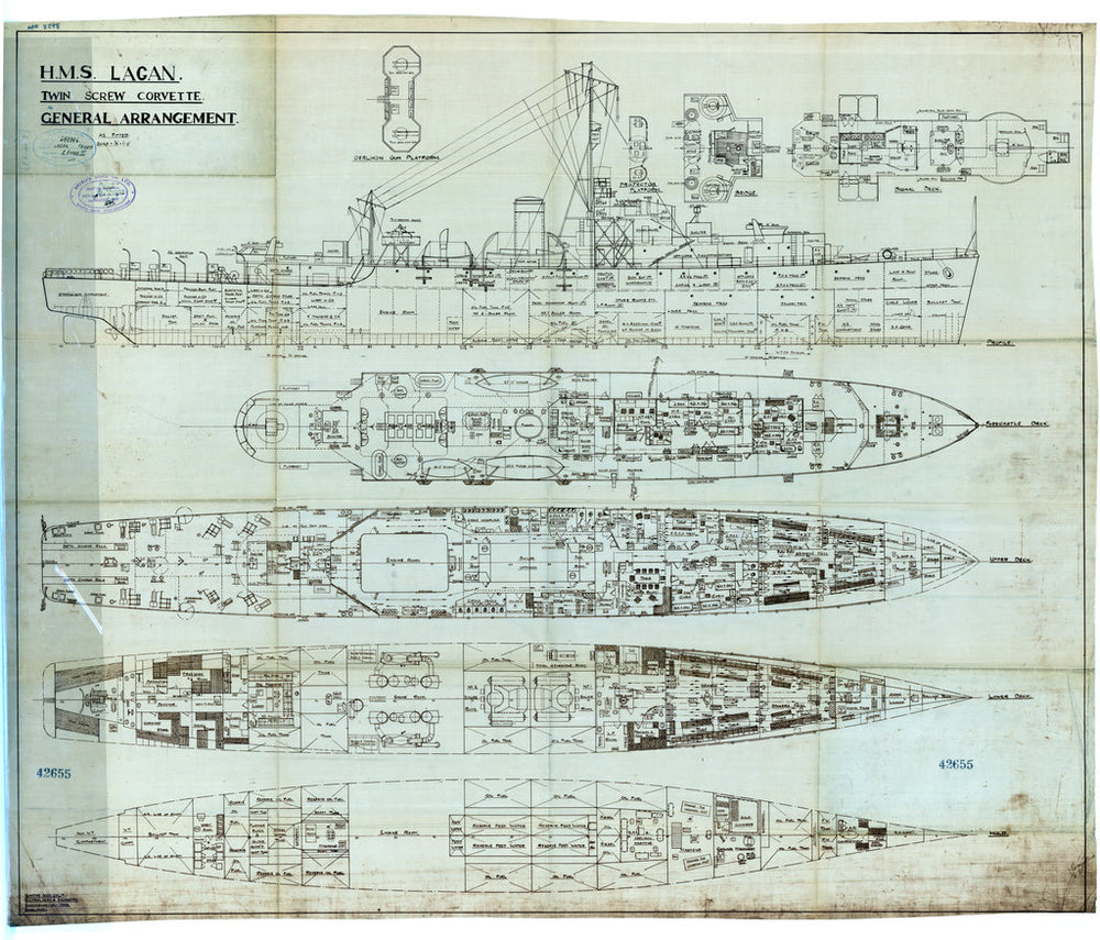 handy note garrison ship plans