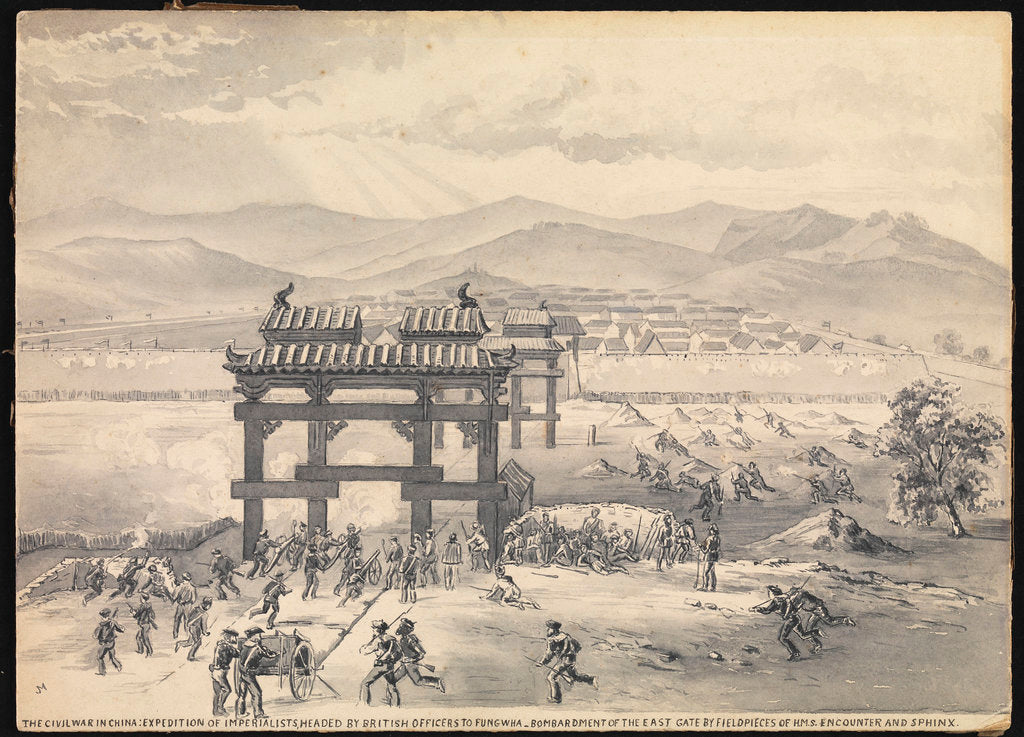 7. The Civil War in China: Expedition of Imperialists, headed by ...