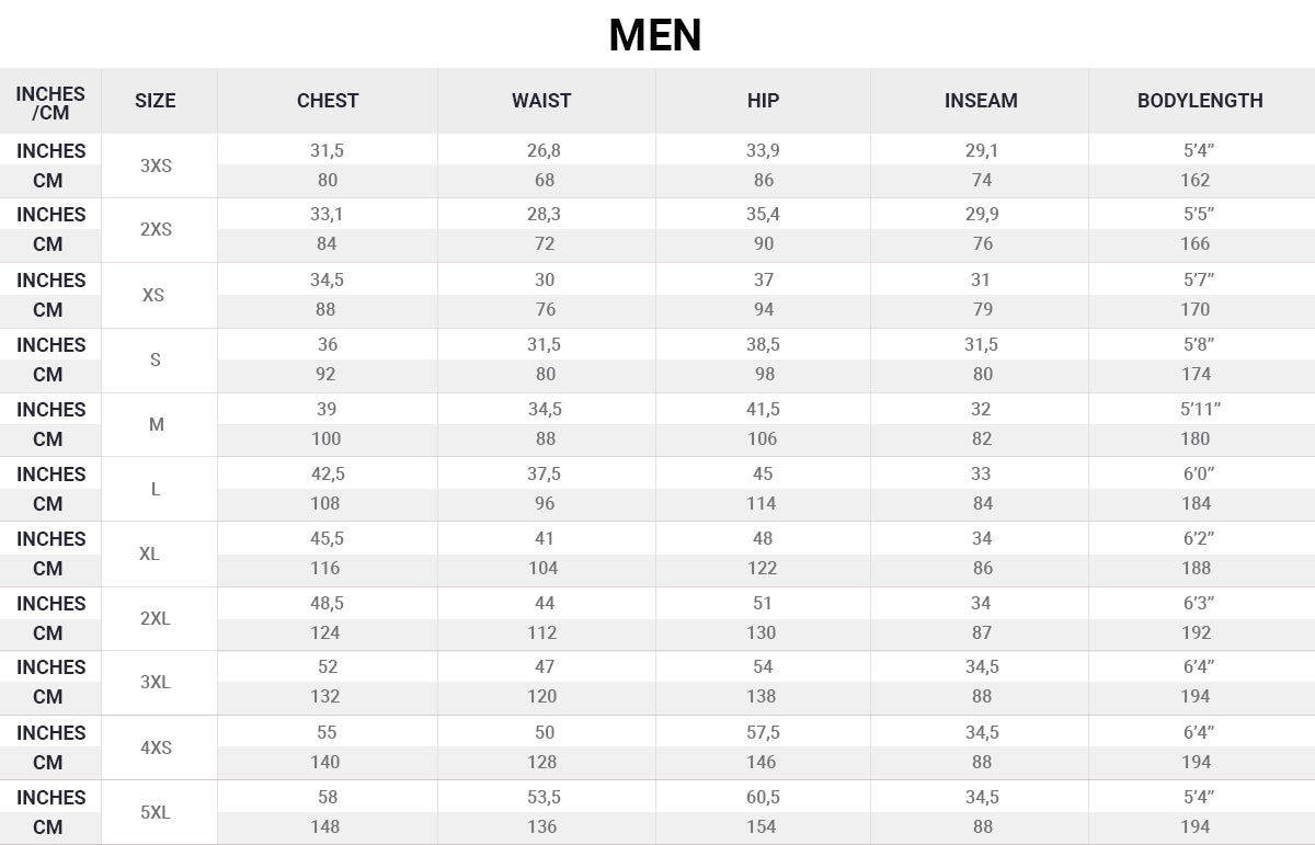 size-chart